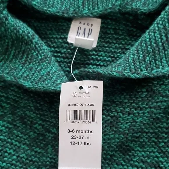 GapāKidsāKnitĀ DinoāHoodie - Picture 4 of 7